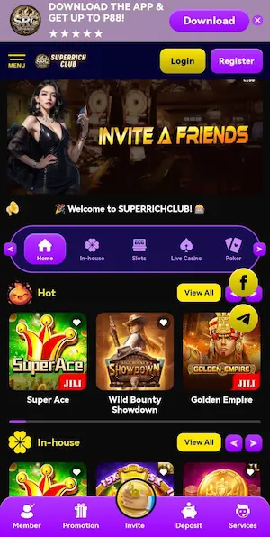 SUPER RICH CLUB HOMEPAGE